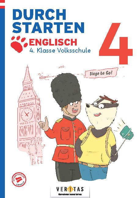 Image du produit Durchstarten. Diego to go! Englisch 4. Klasse Volksschule (Allemand, Carina Oberhofer, 2022)