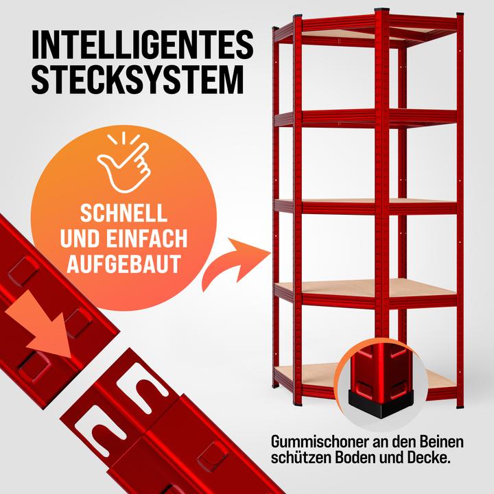 Produktbild Monzana Schwerlastregal Eckregal
