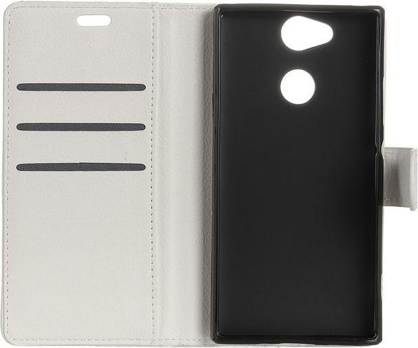 Produktbild MU Classic Bookcover Hülle mit Litchitextur (Sony Xperia XA2)