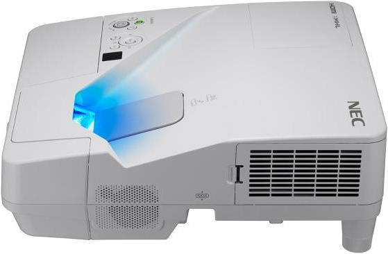 Produktbild NEC UM301W Projektor Ultra-short throw projector, LCD, WXGA, 3000AL Weiss (WXGA, 3000 lm, 0.36:1)