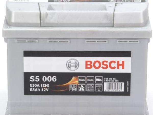 Immagine prodotto Bosch Automotive S5 006 (12 V, 63 Ah, 610 A)