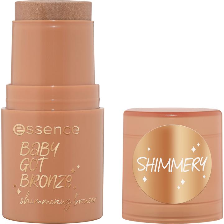Immagine prodotto essence BABY GOT BRONZE shimmering bronzer (10 Ora d'oro, Bronzer, 5.50 g)