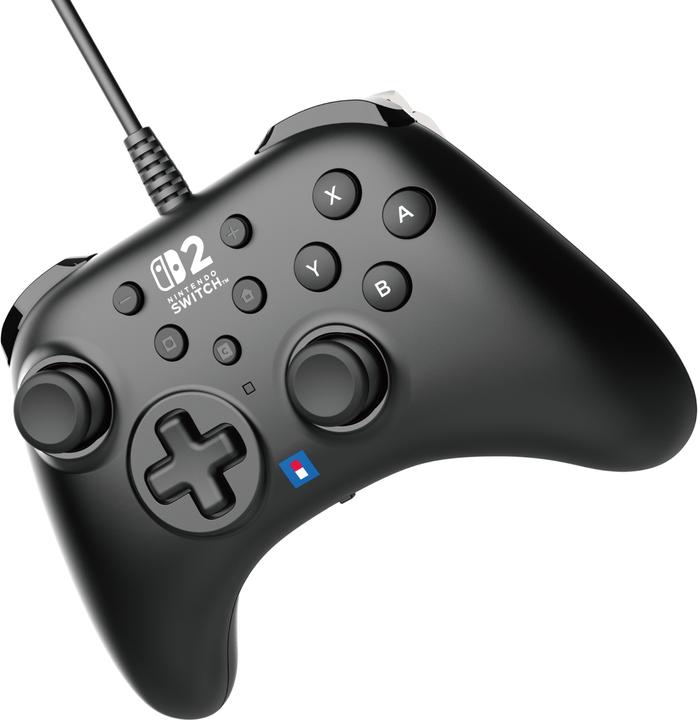 Image du produit HORI NSW2 Controller wired HORIPAD Turbo schwarz offiziell lizenziert (Switch 2)