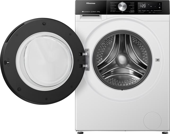 Produktbild Hisense WD3S8043BW3 Freistehender Waschtrockner 8Kg