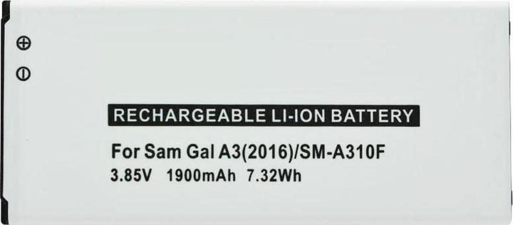 Produktbild AccuCell Akku Samsung Galaxy A3, (2016) SM-A310F