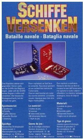 Actual product image Schmidt Spiele immobilize ships (German, French)