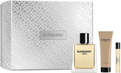 Actual product image Burberry Set Hero, Barbati, Eau De Toilette 100ml Gel De Dus 75ml Eau De Toilette 10ml (Fragrance set)