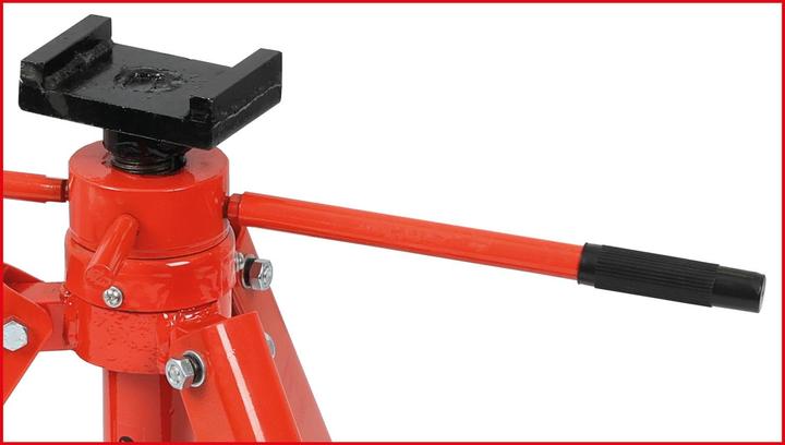 Produktbild KS Tools Stahl-Spindel-Unterstellbock, 12t, 456-710mm
