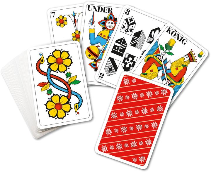 Actual product image Jass cards (German)