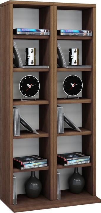 Produktbild VCM Holz CD DVD Stand Regal Milano (42 x 20 x 92 cm)
