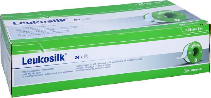 Immagine prodotto BSN LEUKOSILK 5MX1.25CM, 24 pezzi PFL (24 x)