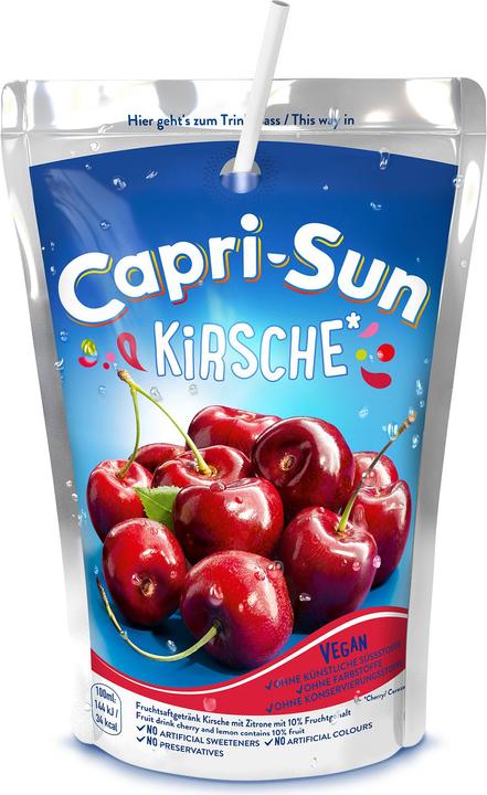 Actual product image Capri-Sun Cherry (1 x 20 cl)