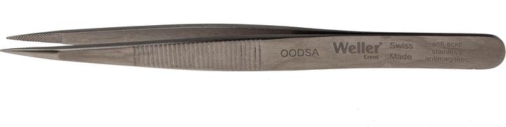 Produktbild Weller Erem Erem Edelstahl Pinzette Säurebeständig, Spitze Gerade, Spitz Geriffelt, 120 mm