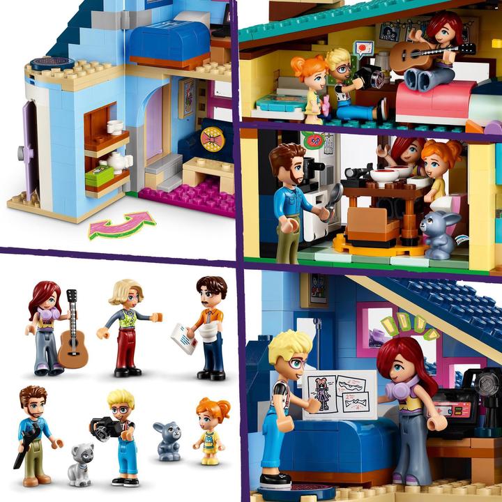 Actual product image LEGO 42620 Olly and Paisley's Family House (42620, LEGO Friends)