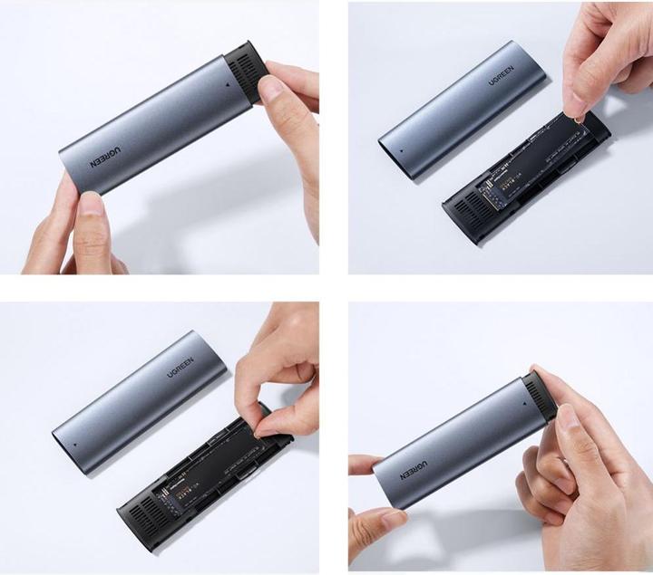 Image du produit Ugreen Baie de disque dur (M.2 2280, M.2 2230, M.2 2260, M.2 2242)