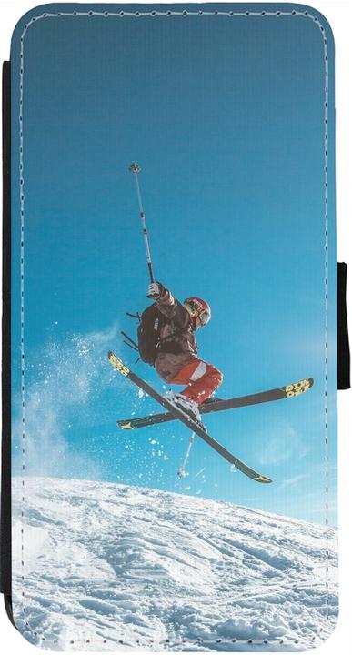 Image du produit PhoneLook Coque Wallet noir Winter 22 Ski Jump (Apple iPhone 12 Pro Max)
