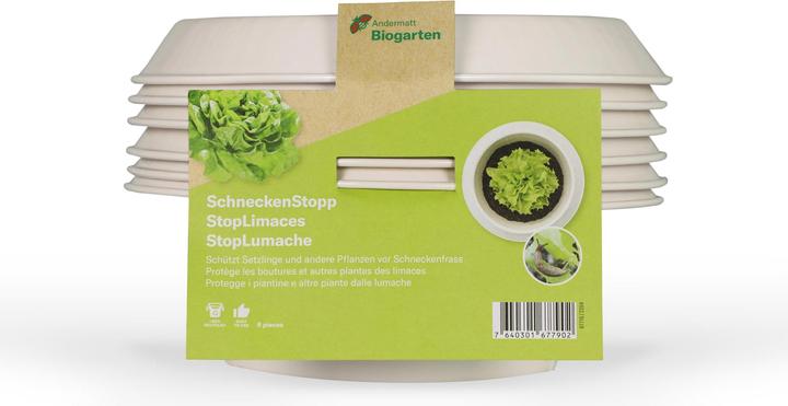 Image du produit Andermatt Biogarten Stop-limaces FE 6 pièces ivoire