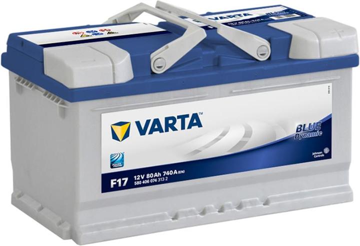Varta Batterie de voiture F17 BLUE DYNAMIC 80 AH (12 V, 80 Ah, 740 A)