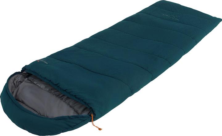 Easy Camp Schlafsack Raven I Square 2?C (petrol, Modell 2025) (220 cm)