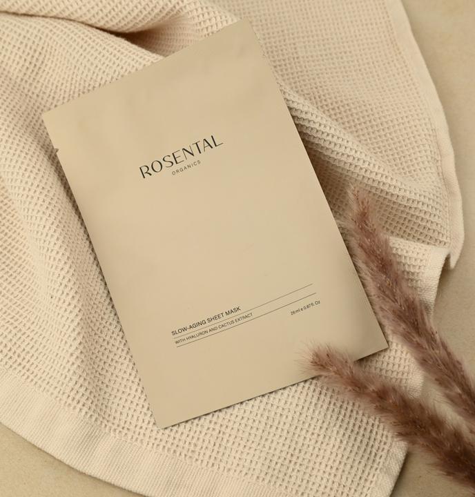 Actual product image Rosental Organics Rosental Face Care - Slow-Aging Sheet Mask (26 ml)