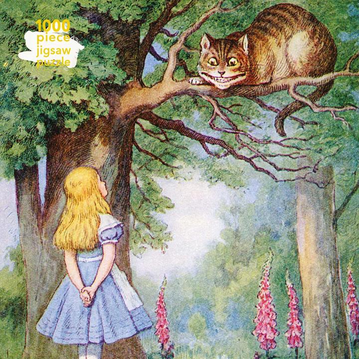 Image du produit Adult Jigsaw Puzzle Alice and the Cheshire Cat : 1000-Piece Jigsaw Puzzles (1000 pièces)