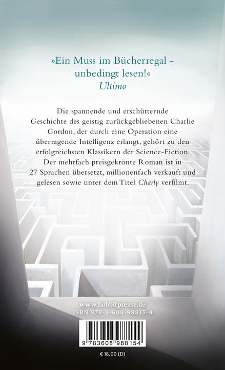 Produktbild Blumen für Algernon (Deutsch, Daniel Keyes, Eva-Maria Burgerer, 2024)