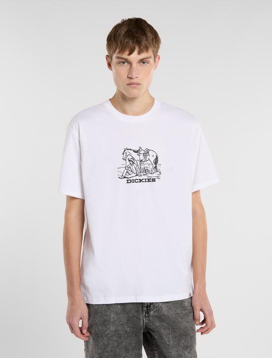 Immagine prodotto Dickies Companion Center Logo Ss Tee White (M)