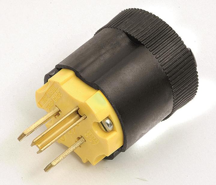 Produktbild Bachmann 910.179 3P Schwarz Elektrischer Netzstecker