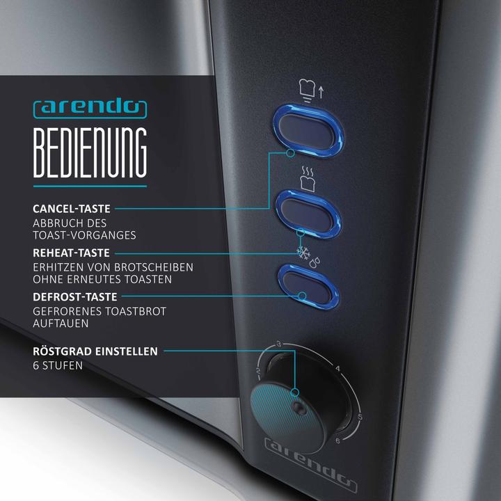 Actual product image Arendo Toaster