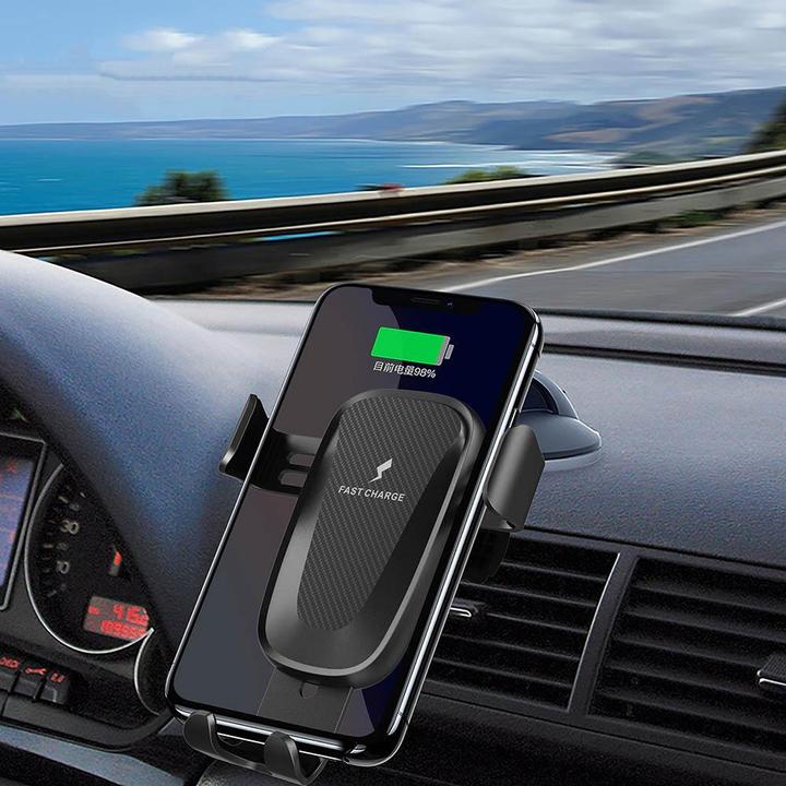 Produktbild cyoo KFZ Halter mit Wireless Ladegerät