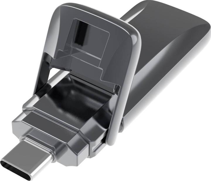 Xlyne 7610000 USB-Stick 1TB Grau 7610000 USB-C® USB 3.2 (Gen 2) (1000 GB, USB 3.2 Gen 2x2)