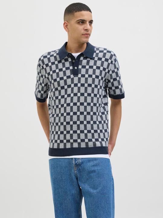 Produktbild Jack & Jones Jprkalvin Knit Polo Ss Styd Ss25 (XL)