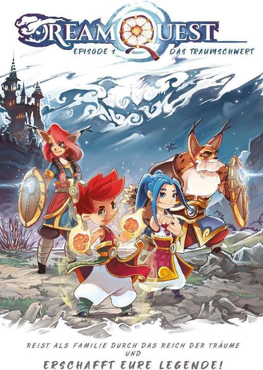 Produktbild Asmodée SCOD0102 - DreamQuest, Rollenspiel, für 2 Spieler, ab 6 Jahren (DE-Ausgabe) (Deutsch)