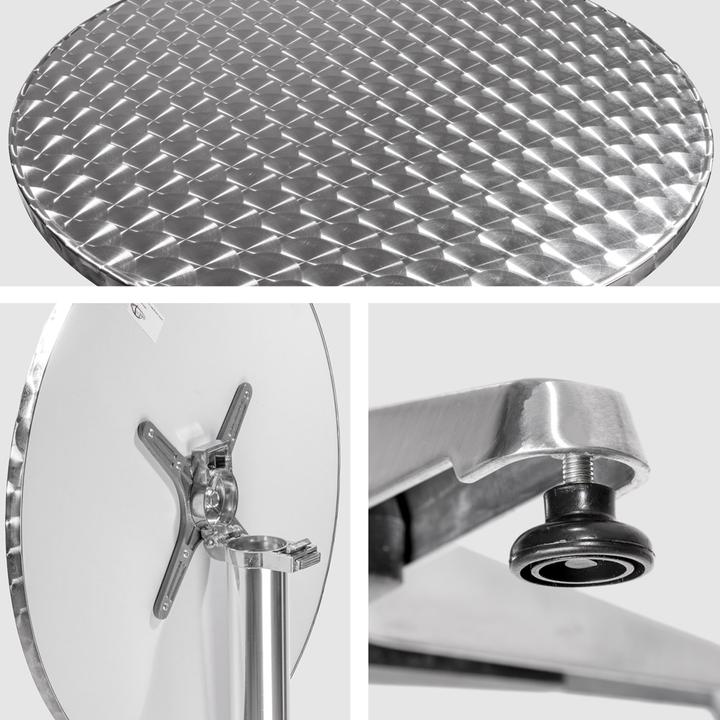 Immagine prodotto tectake tavolo da bistrot (Ø 60 x 114 cm)