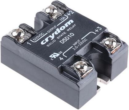 Actual product image Sensata Solid state relay,10A rms 0-500Vdc