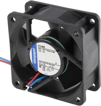 Produktbild Papst Axiallüfter 24VDC 46m³/h 60mm (60 mm)