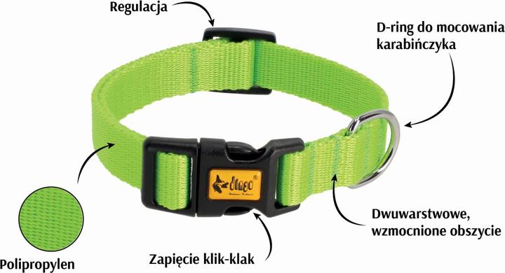 Immagine prodotto Red Dingo DINGO Energy viola - Collare per cani - 31-49 cm (Cane, Generale)