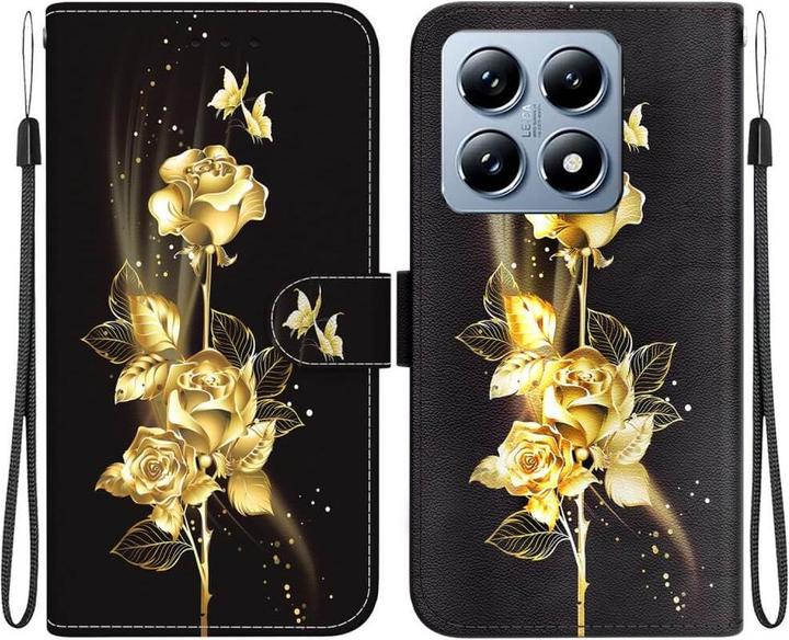 Immagine prodotto Cover-Discount Xiaomi 14T Pro - Custodia con motivo floreale (Xiaomi 14T Pro)