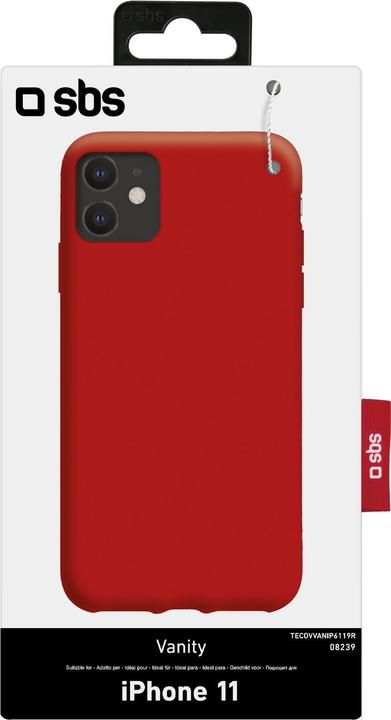 Image du produit SBS Vanity Cover Apple iPhone 11 red (Apple iPhone 11)