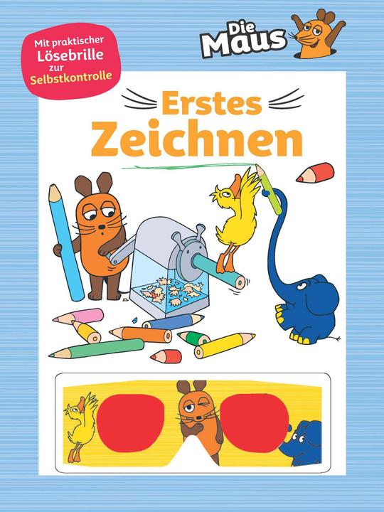 Productafbeelding Die Maus • Erstes Zeichnen (Die Sendung mit der Maus) (Duits, Uitgeverij Schwager & Steinlein, 2022)