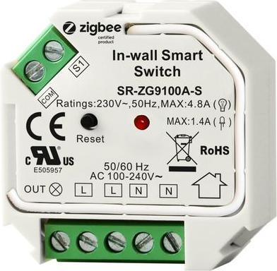 Produktbild Sunricher Funk-Schaltaktor ZigBee 3.0 400 W Single Line (Schaltaktor)