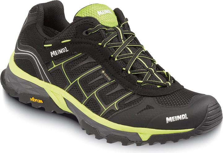 Actual product image Meindl 4677 Finale Gore-TEX Men's Outdoor Shoe Mesh Suede Waterproof, Size 44 1/2, schwa (44.5)