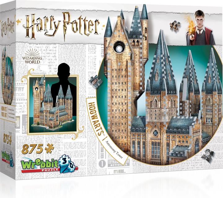 Immagine prodotto Wrebbit 3D Torre di Astronomia di Hogwarts (875 pezzi)