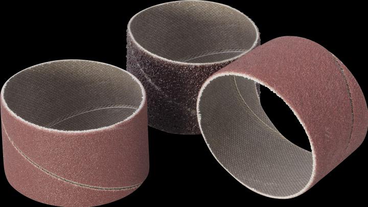 Produktbild wolfcraft wolfcraft 1 Schleifbänder-Set 3-tlg. ø45mm (50, 80, 150)