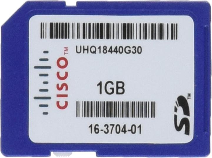 Productafbeelding Cisco Ie 1gb Sd Geheugenkaart Voor (1 GB, SD)