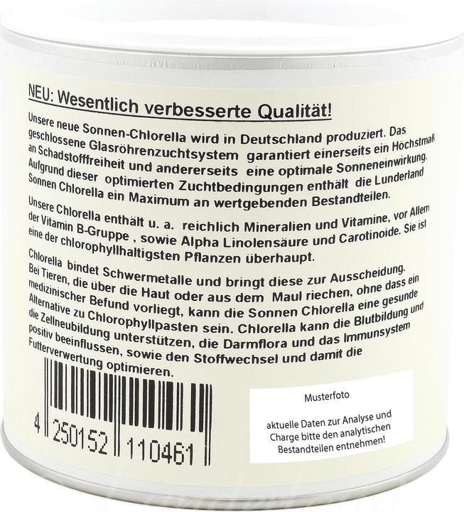 Produktbild Lunderland Sonnen-Chlorella (Adult, 1 Stk., 100 g)