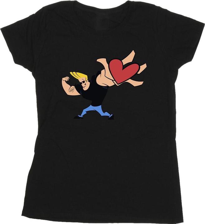 Produktbild Johnny Bravo Heart Present TShirt (L)
