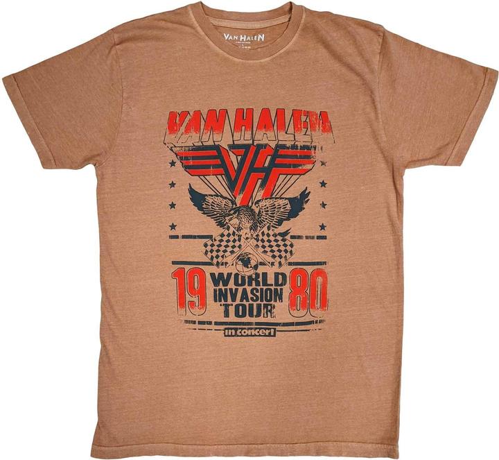 Produktbild Van Halen Erwachsene Welt Invasion Distressed TShirt (L)