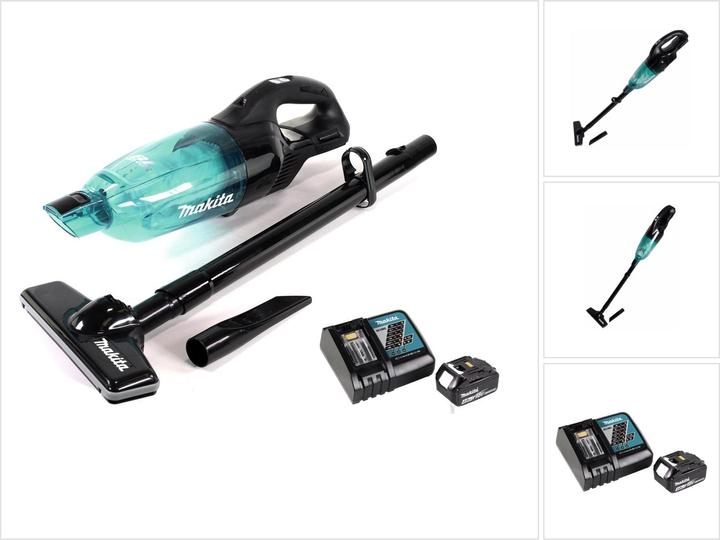 Makita DCL281 FRM1B Akku Staubsauger 18V + 1x Akku 4,0Ah + Ladegerät
