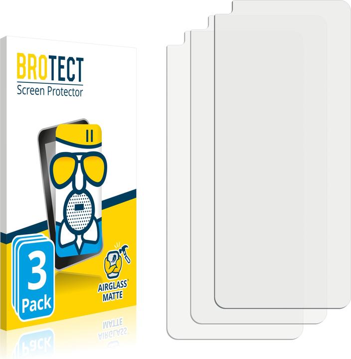 Actual product image BROTECT AirGlass Glass Matte (3 Piece, OnePlus North 2T 5G)